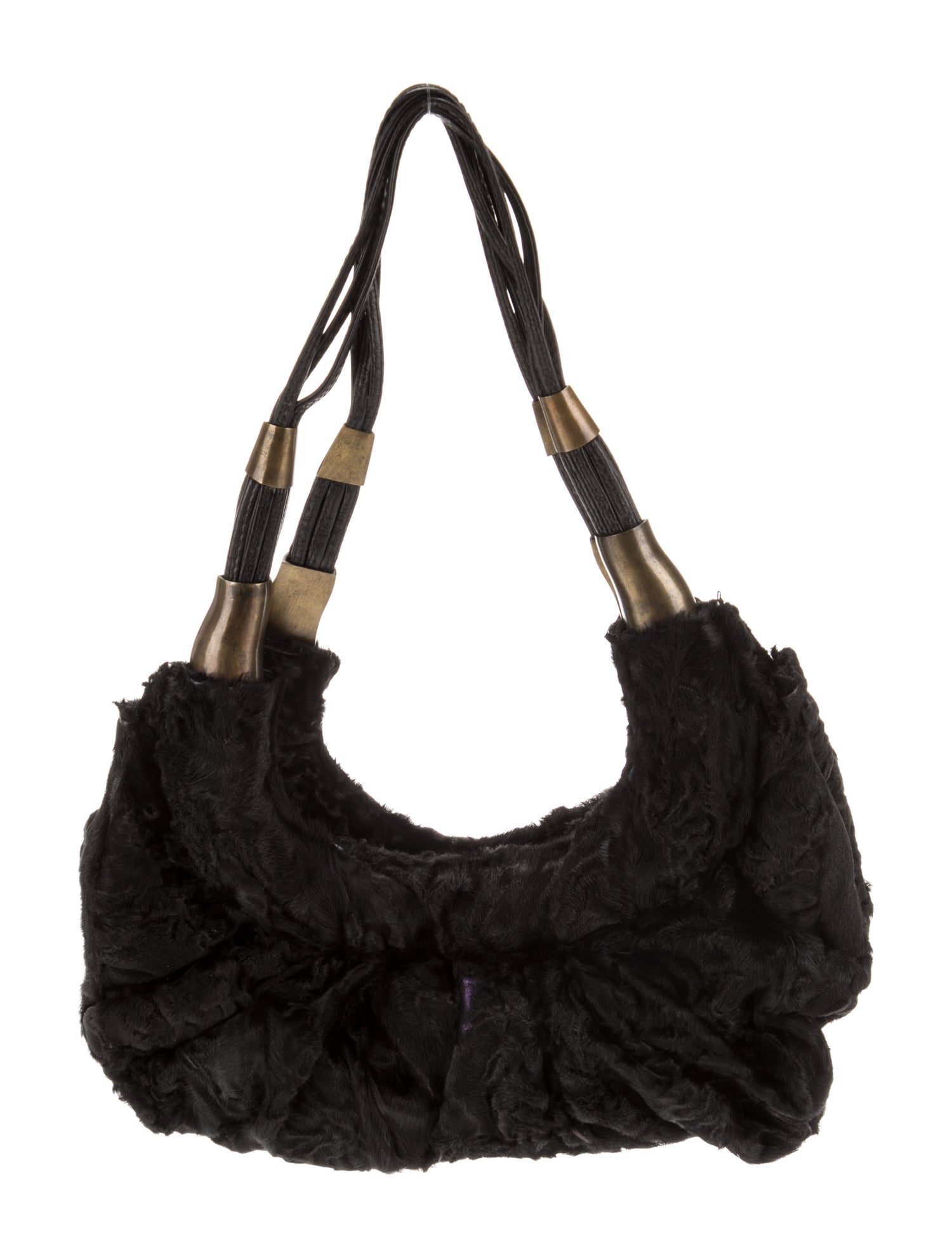 R&Y Augousti Shearling Hobo